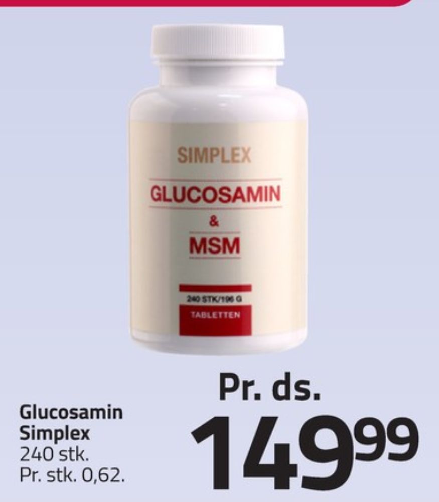 Simplex, Glucosamin
