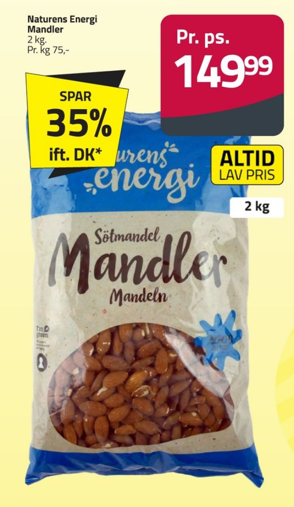 Naturens Energi, Mandler