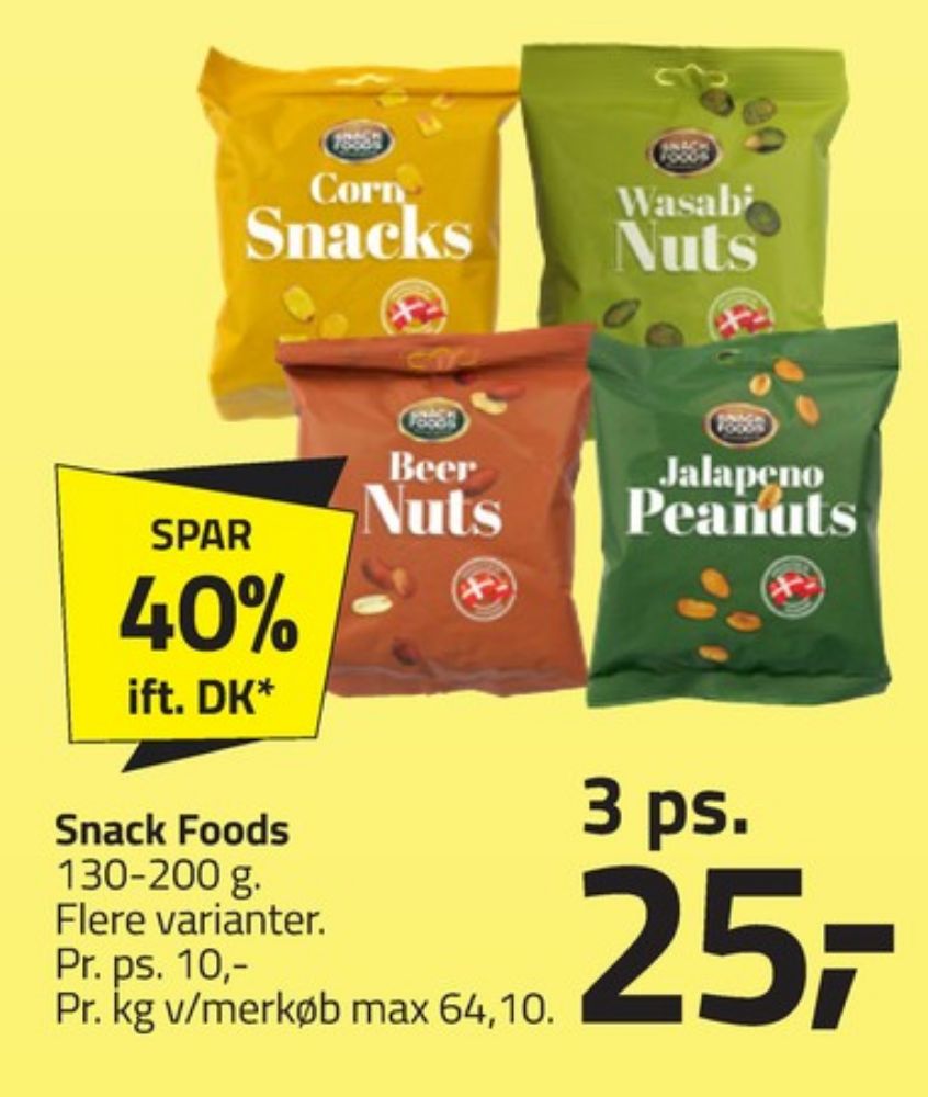 Snack Foods, Beer Nuts