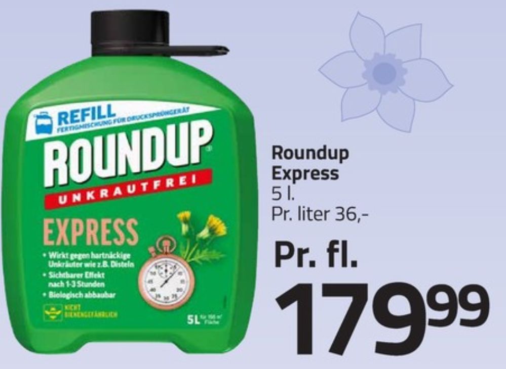 Roundup, Ukrudtsmiddel