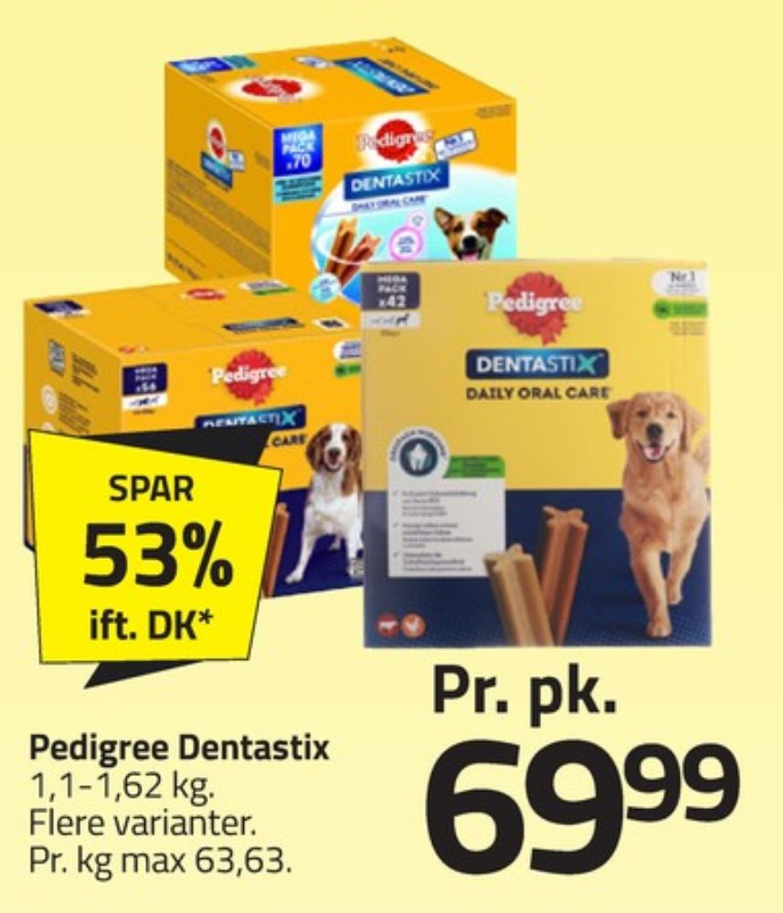 Pedigree Dentastix, Hundesnacks