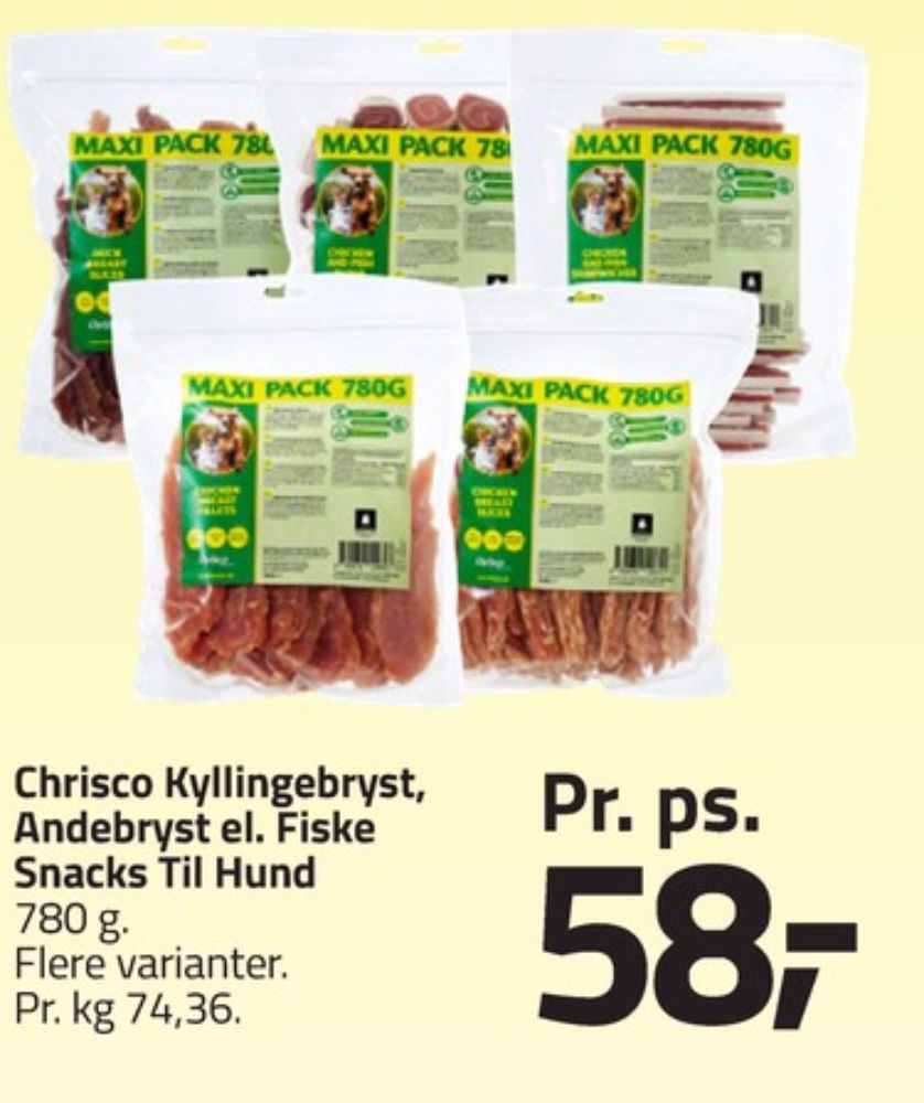 Chrisco, Hundesnacks