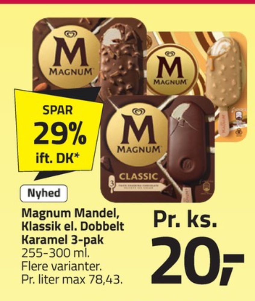Frisko Magnum, Double Caramel ispinde