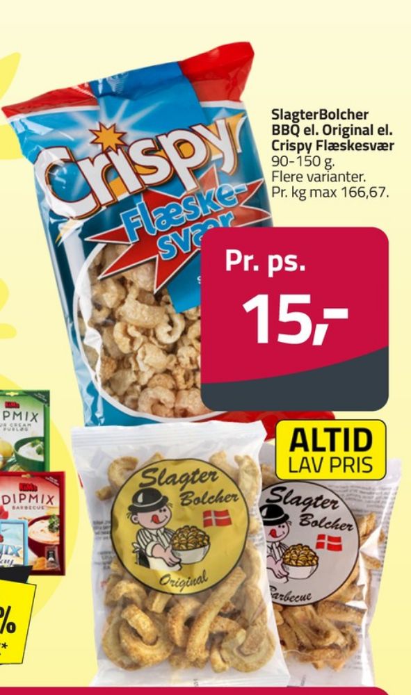 Crispy, Flæskesvær