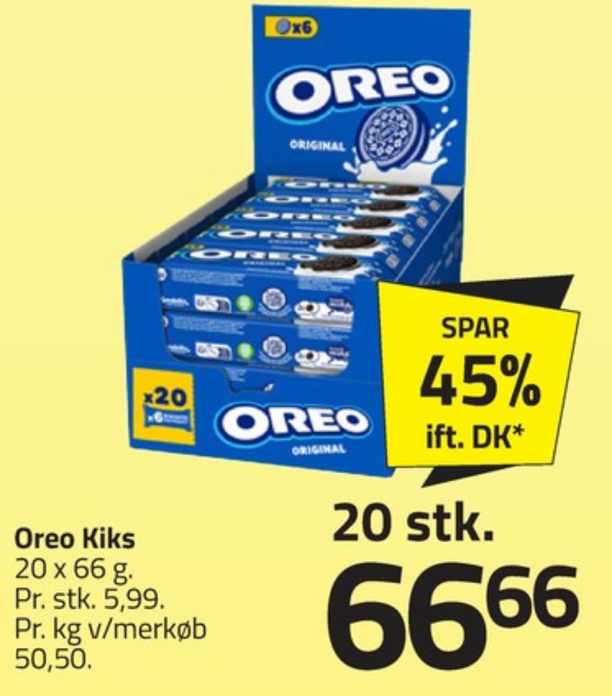 Oreo, Oreo Original Kiks