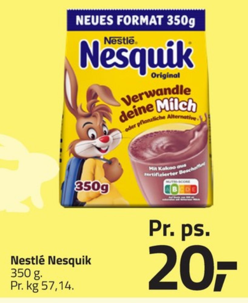 Nestlé Nesquik, Kakaodrikspulver