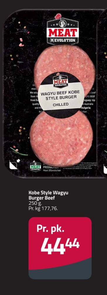 Meat (R)evolution, Wagyu Burger Beef
