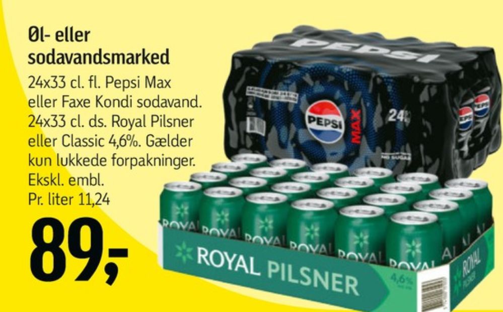 Royal Pilsner, Øl 24 pk.