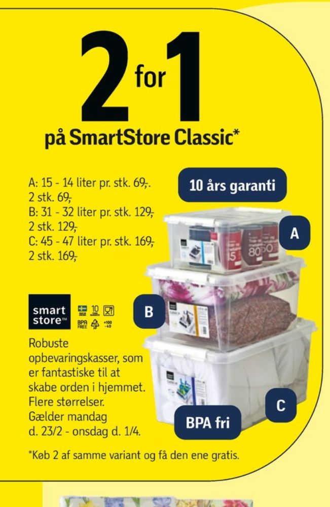 SmartStore, Opbevaringsboks