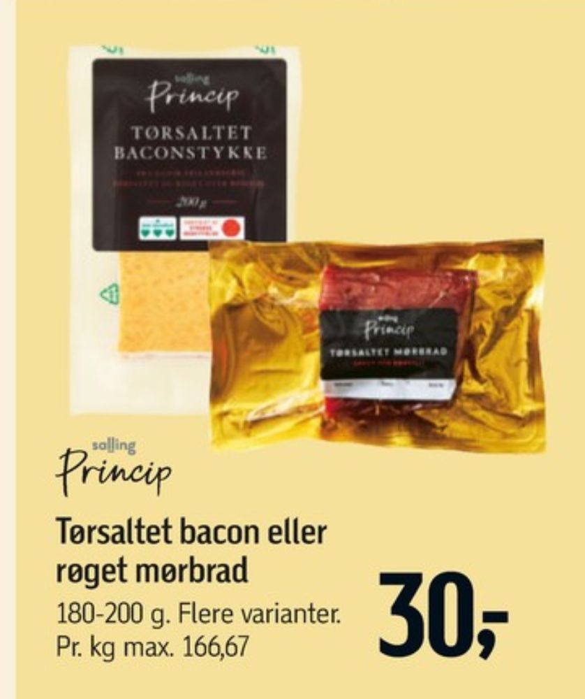 Salling Princip, Bacon