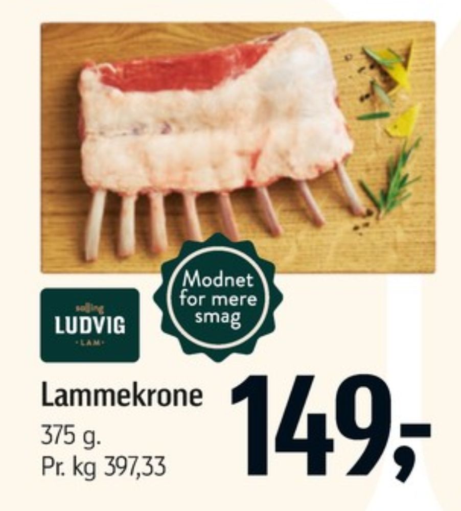 Salling Ludvig, Lammekrone