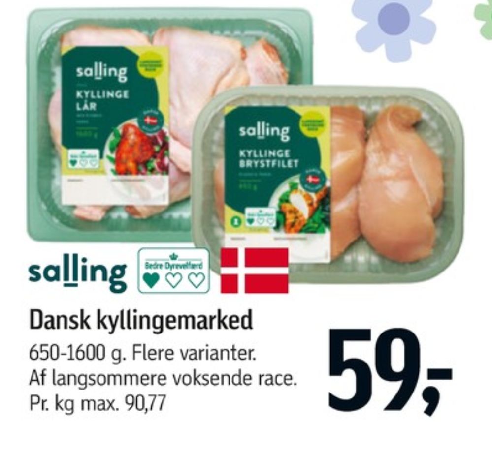 Salling, Kyllingebrystfilet