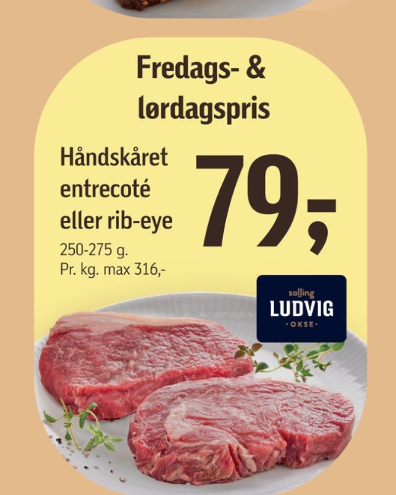Salling Ludvig, Ribeye