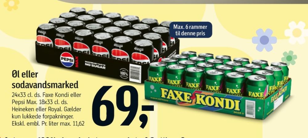 Heineken, Øl 18 pk.