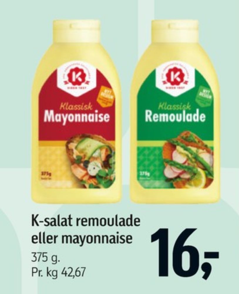 K-salat, Mayonnaise Klassisk