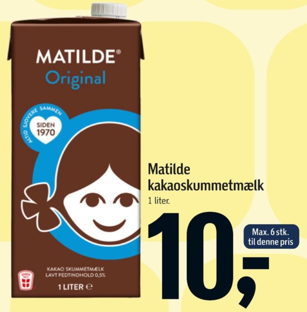 Matilde, Kakaomælk