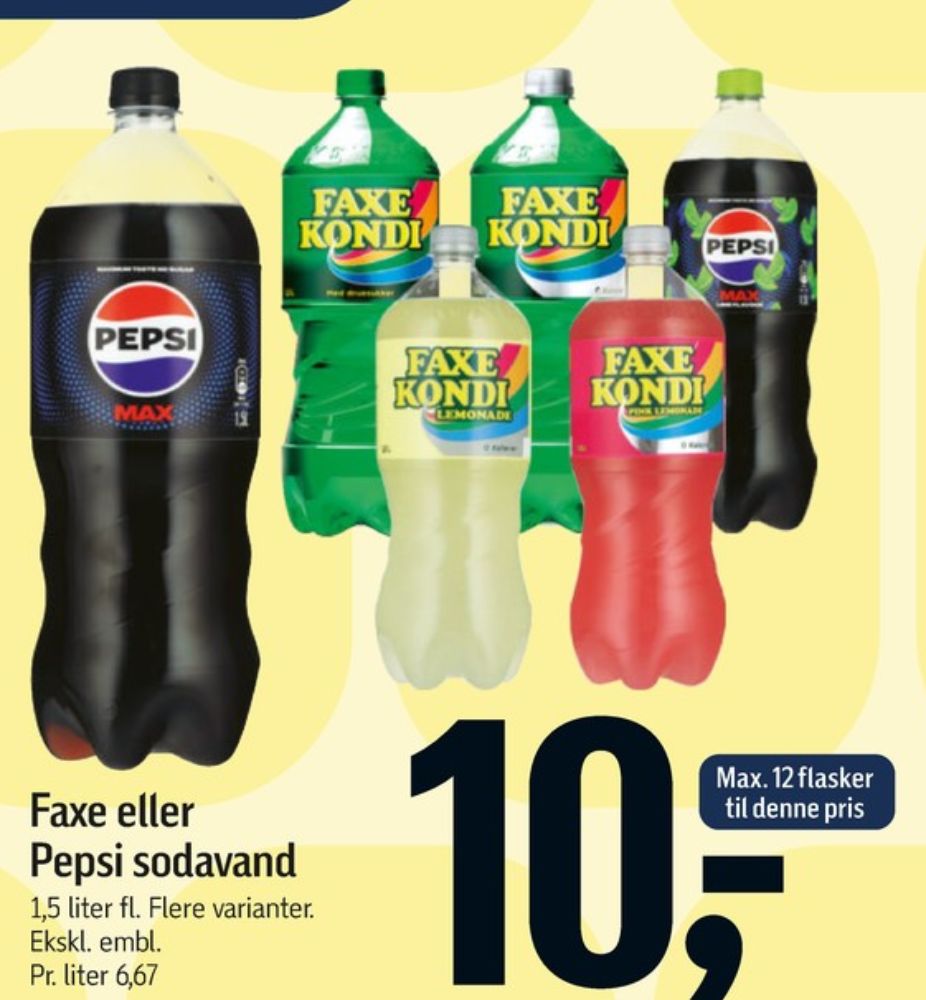 Pepsi Max Lime, Cola