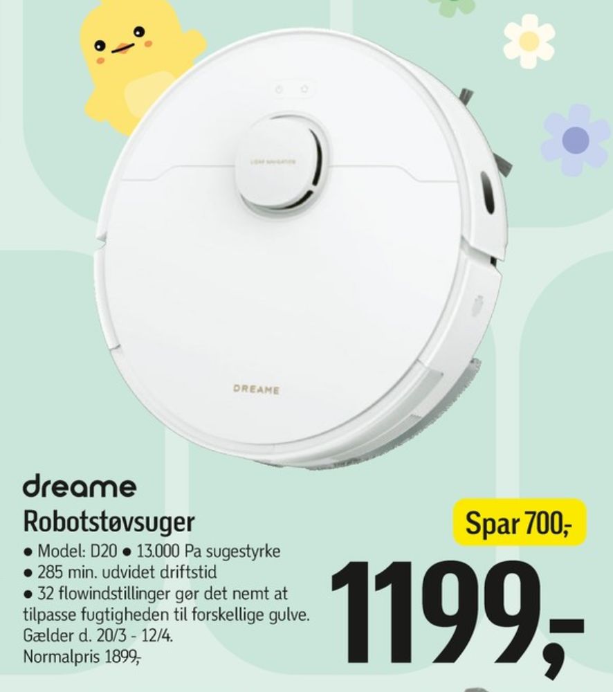dreame, Robotstøvsuger