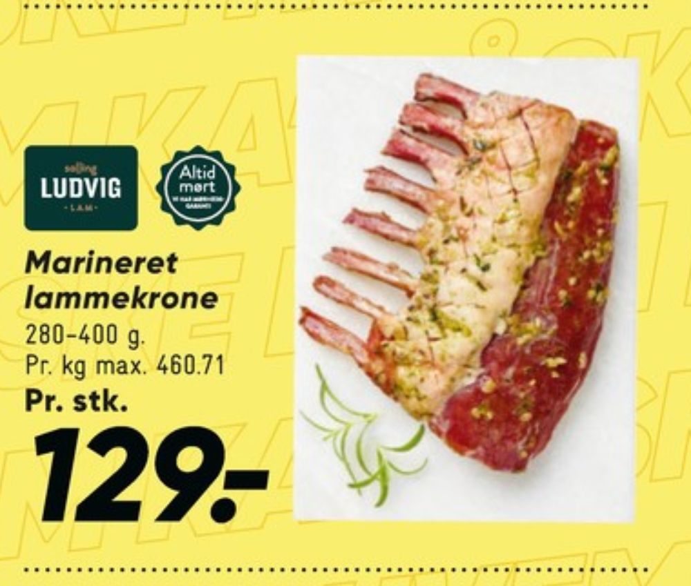 Salling Ludvig, Lammekrone