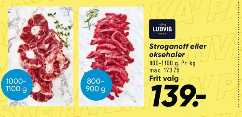 Salling Ludvig, Oksehaler