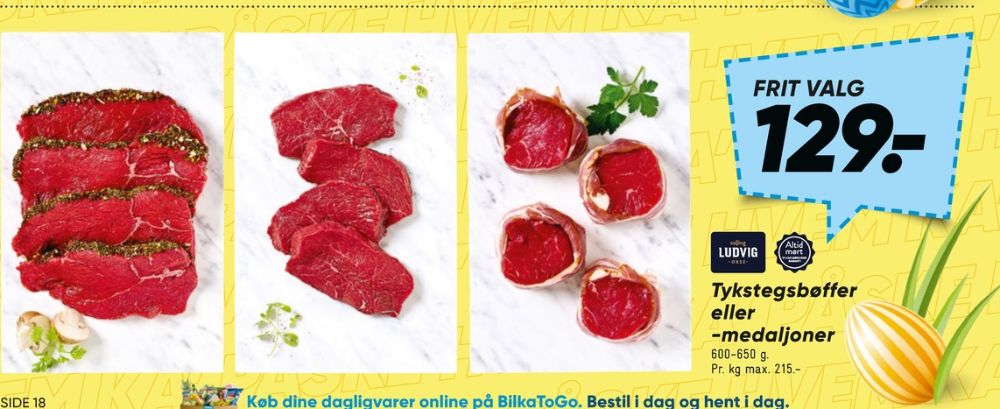 Salling Ludvig, Roastbeef