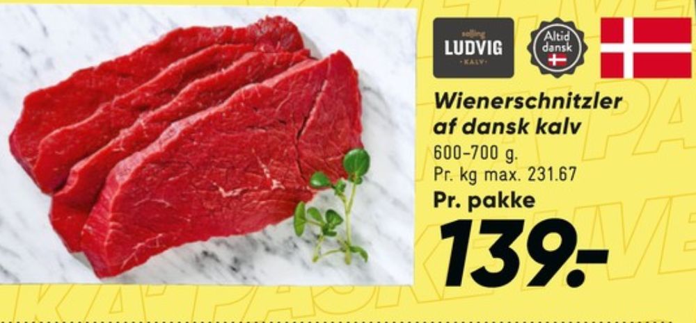 Salling Ludvig, Kalvewienerschnitzler