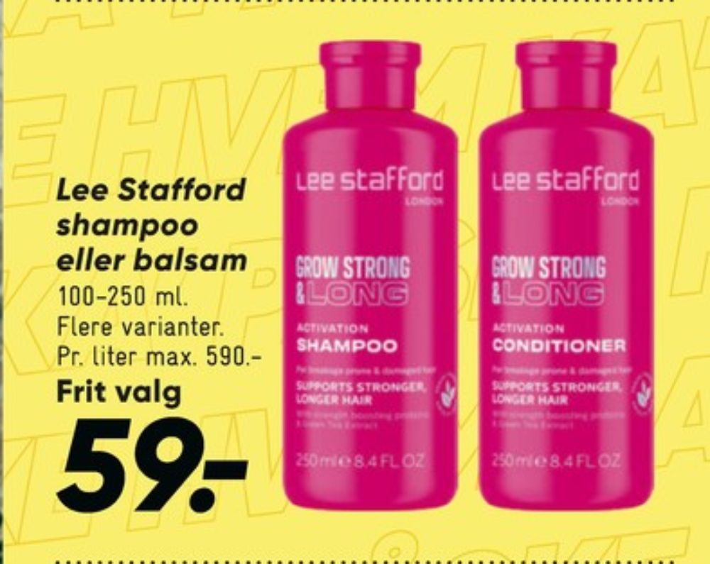 Lee Stafford, Balsam