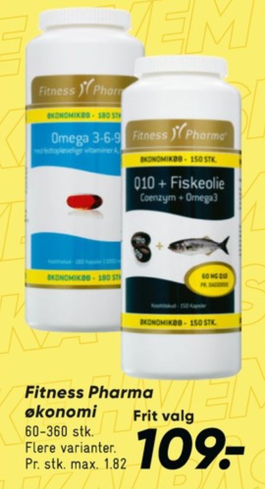 Fitness Pharma, Fiskeolie