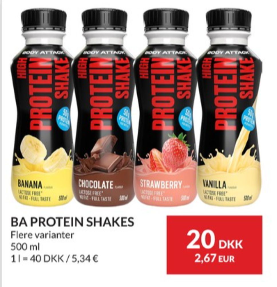 Body Attack, Proteindrik Banan
