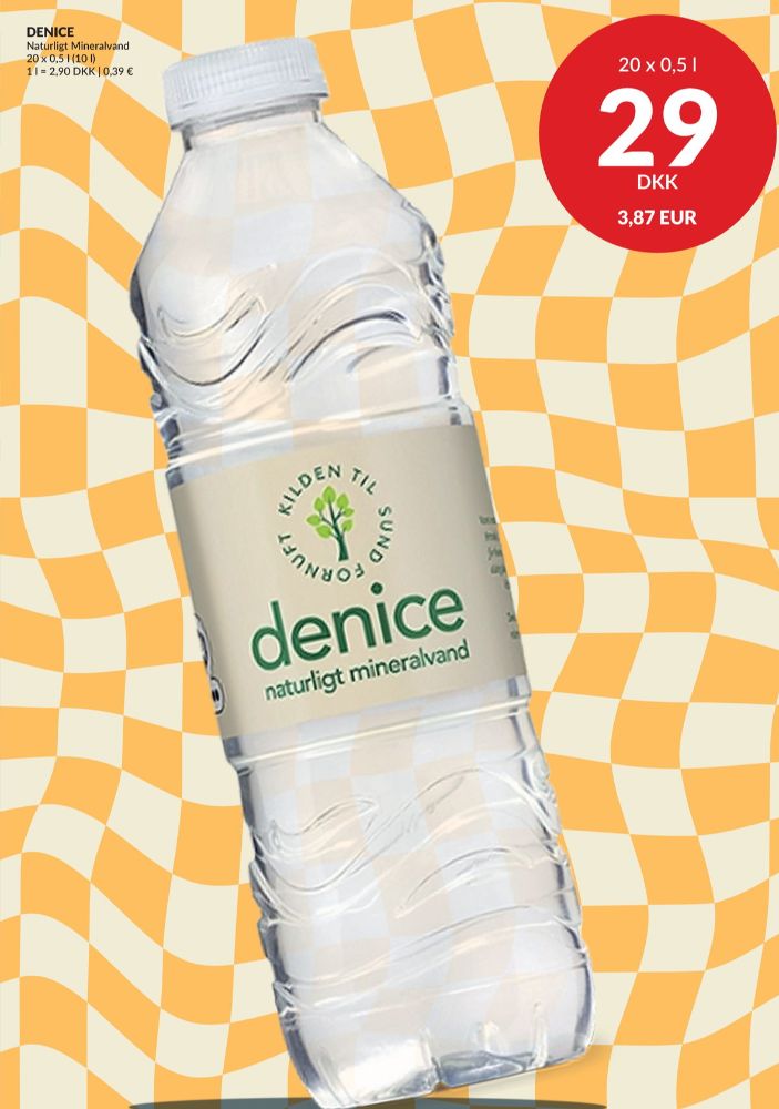 Denice, Kildevand 20 pk.
