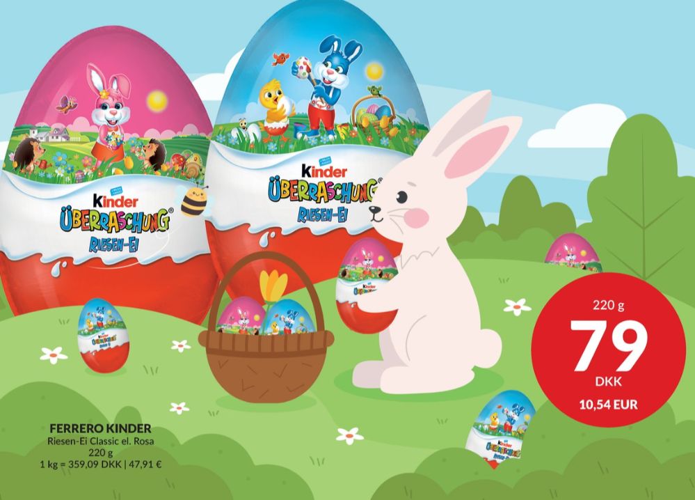 Kinder Surprise, Chokoladeæg