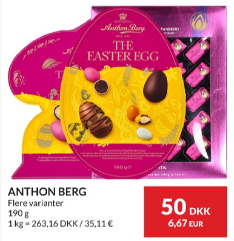 Anthon Berg, Marcipanbrød