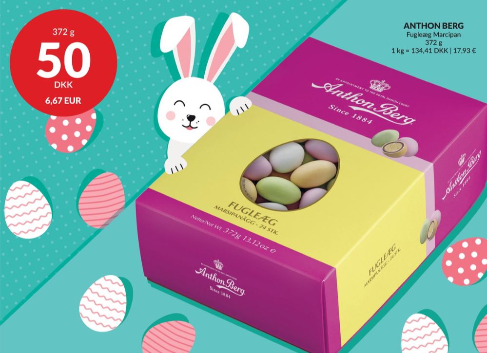 Anthon Berg Fugleæg, Marcipanæg