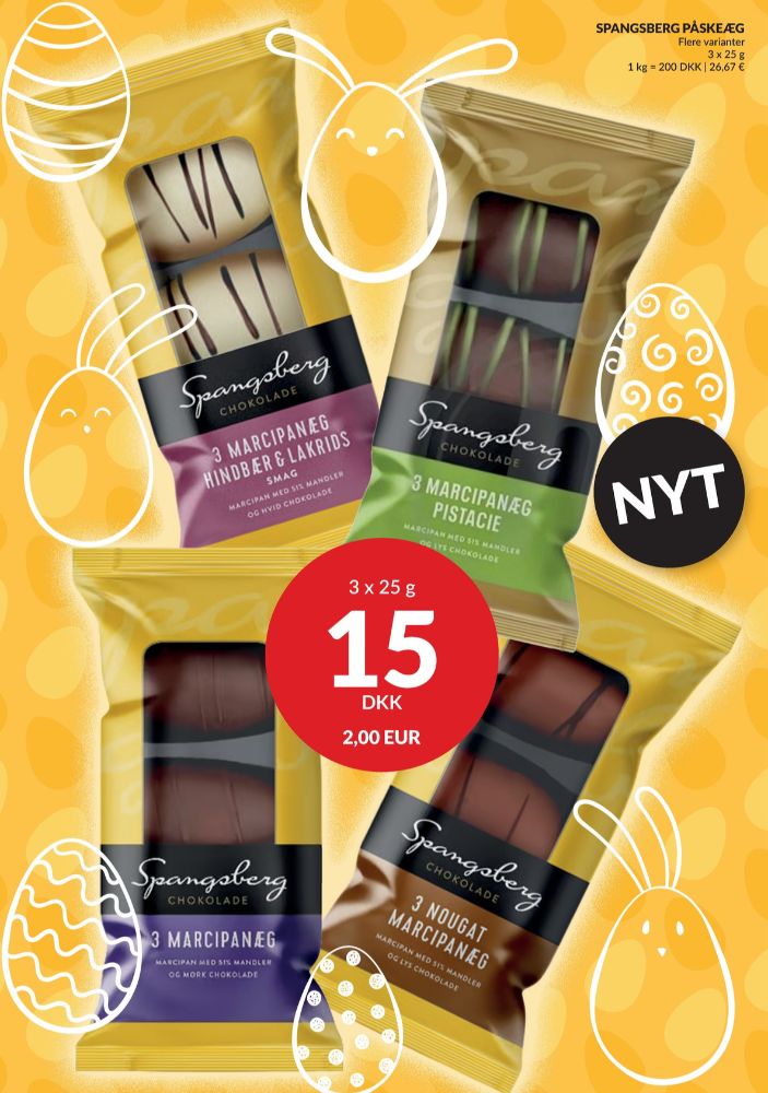 Spangsberg, Marcipanæg Pistacie