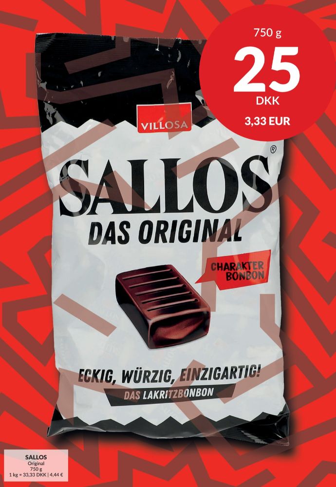 Sallos, Bolsjer