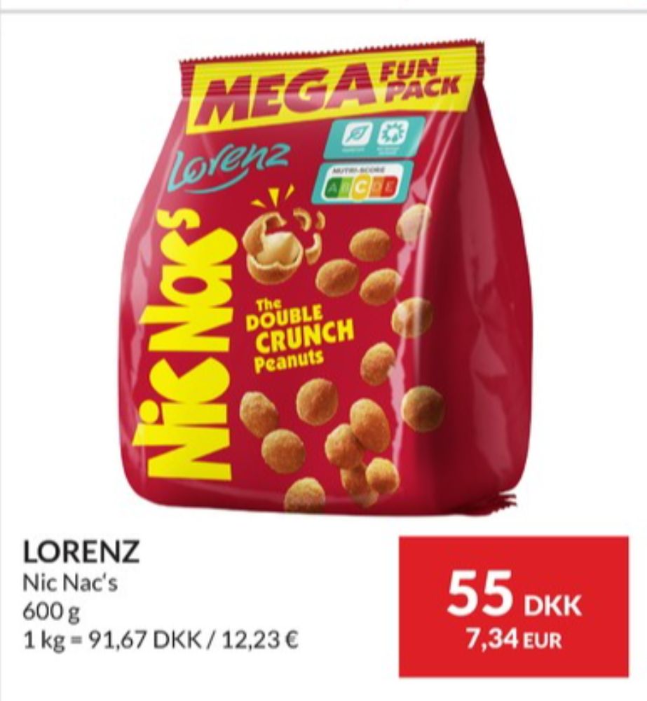 NicNacs, NicNac Double Crunch