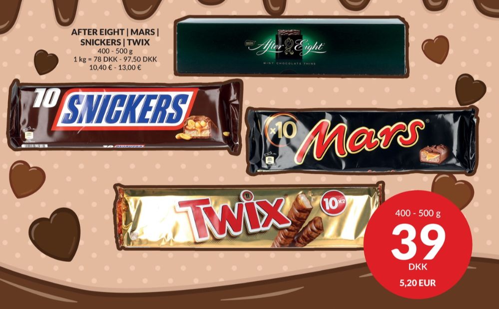 Mars, Chokoladebar