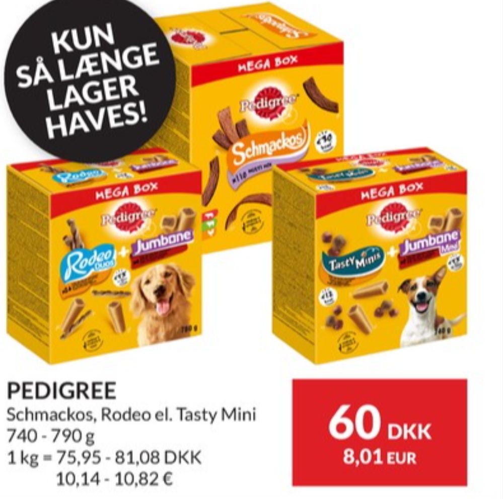 Pedigree, Hundesnacks