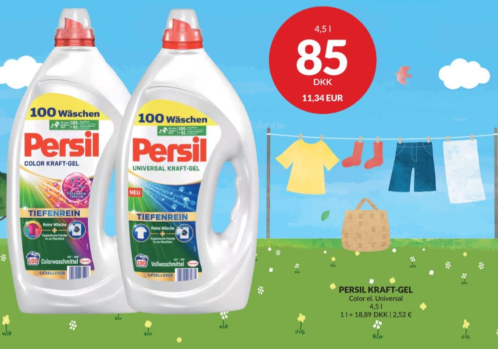 Persil, Vaskemiddel-flydende