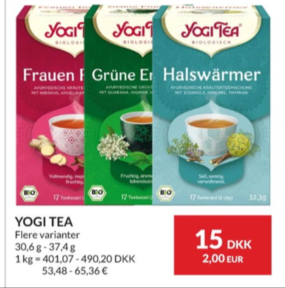 Yogi Tea, Tebreve Grüne Energie