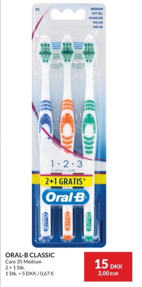 Oral-B, Tandbørste