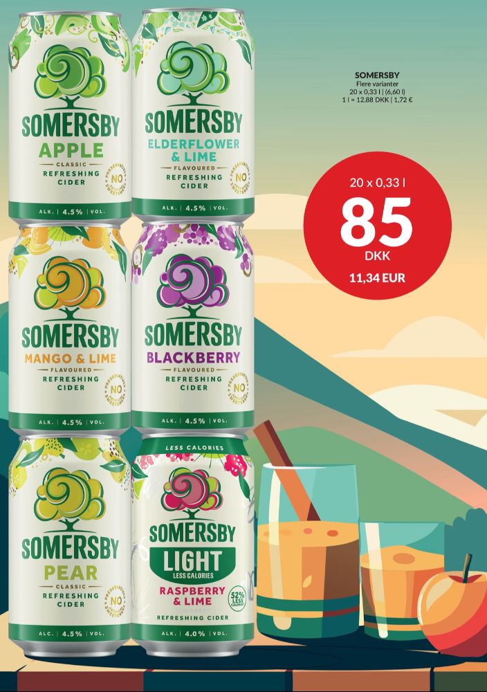 Somersby Apple, Apple Cider 20 pk.