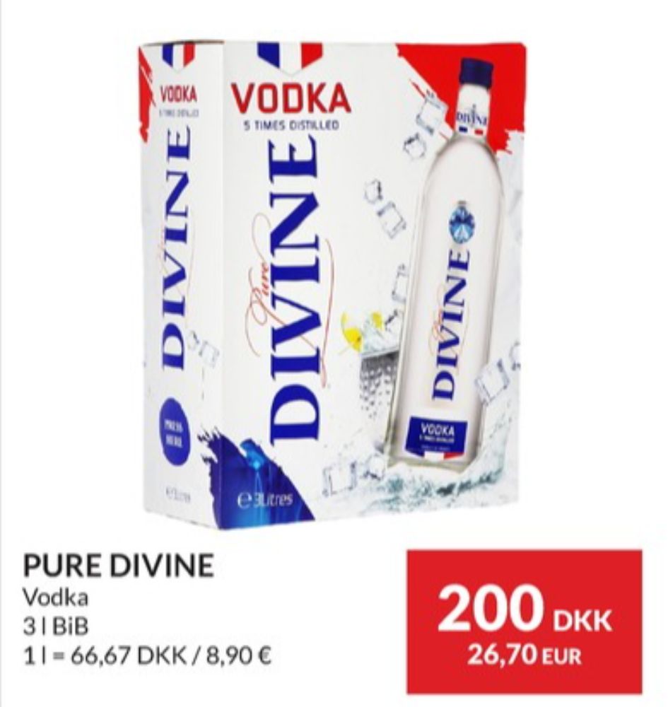 Pure Devine, Vodka