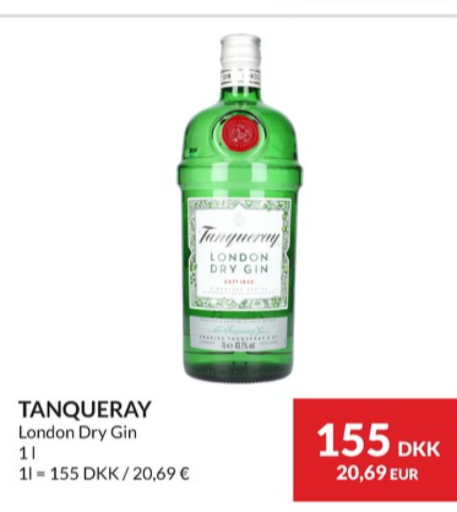 Tanqueray London Dry, Gin