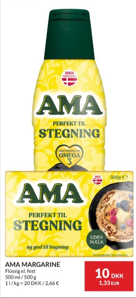 Ama, Margarine-fast