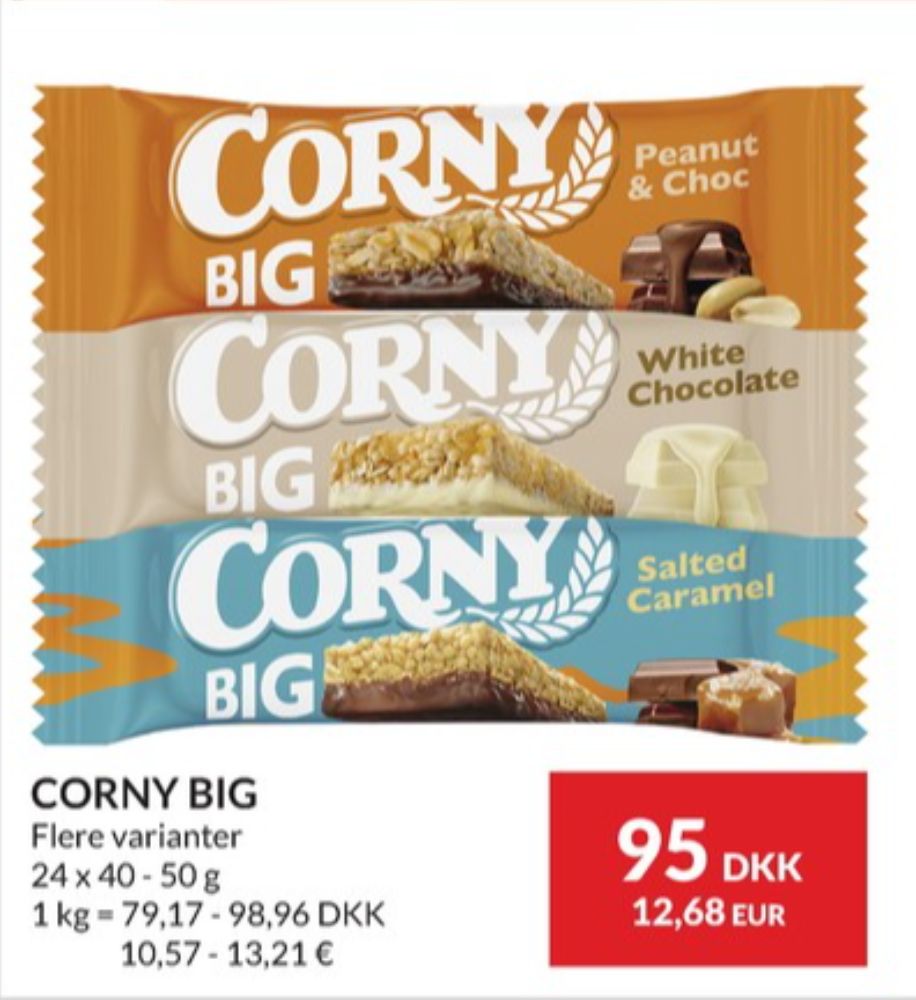 Corny, Salted Caramel Big Müslibar