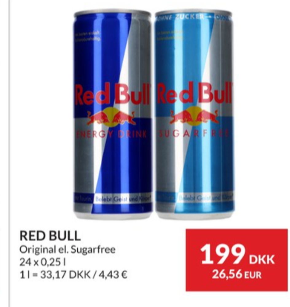 Red Bull Energy, Energidrik 24 pk.