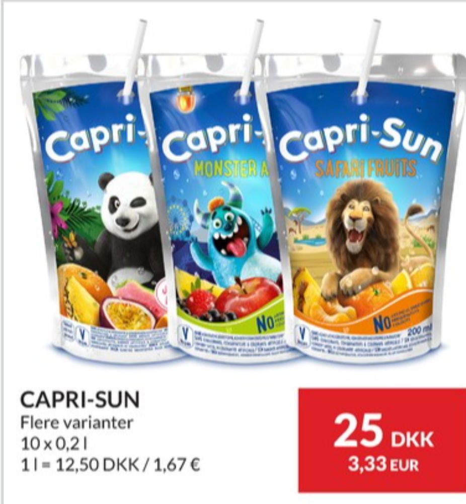 Capri-Sun, Frugtdrik Monsteralarm