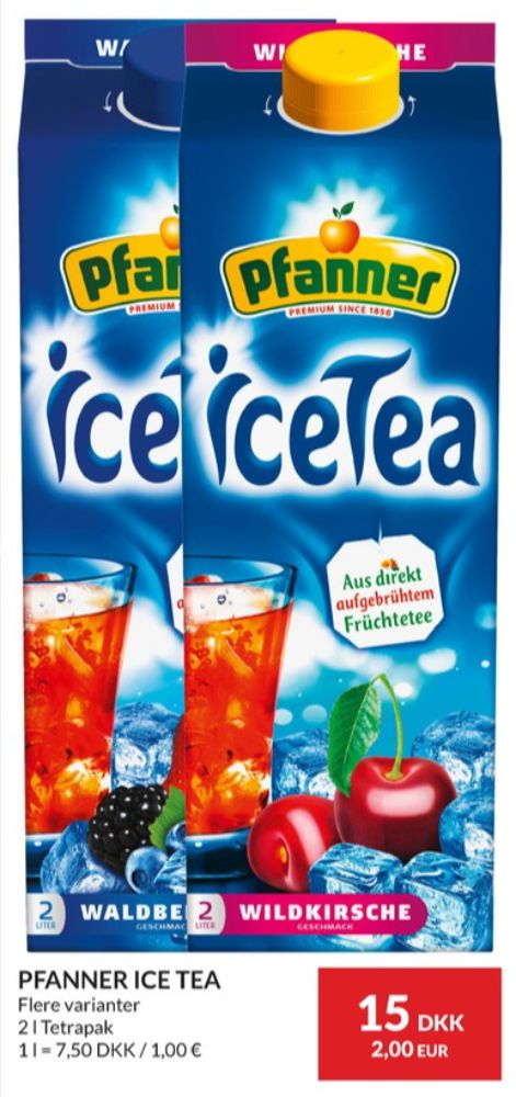 Pfanner, Ice Tea Wildkirsche
