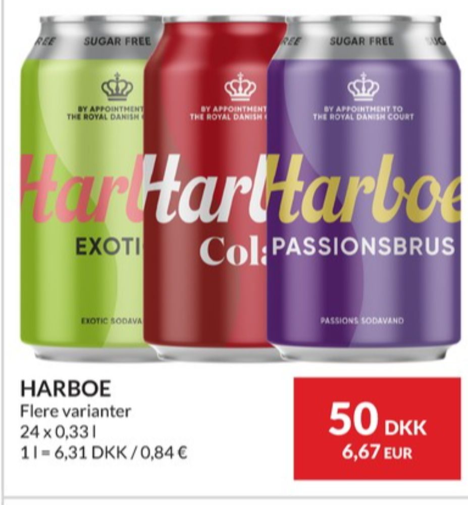 Harboe, Cola 24 pk.